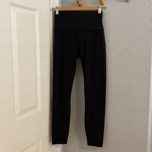 lululemon wunder under high rise 25” *full-on luxtreme sz 4